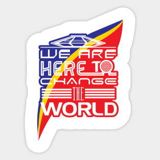 Captain EO - Change the World Sticker